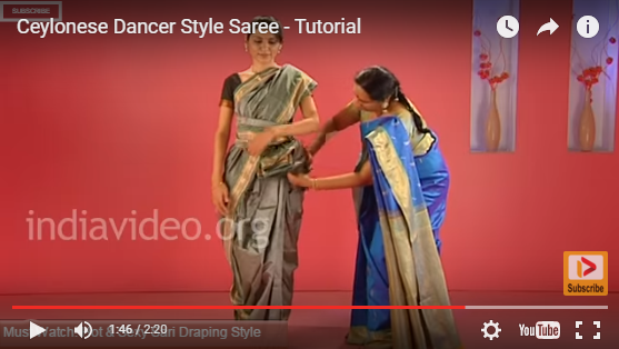 Sarees And Salwarkameez How To Wear Saree For Folk Dance New 2016