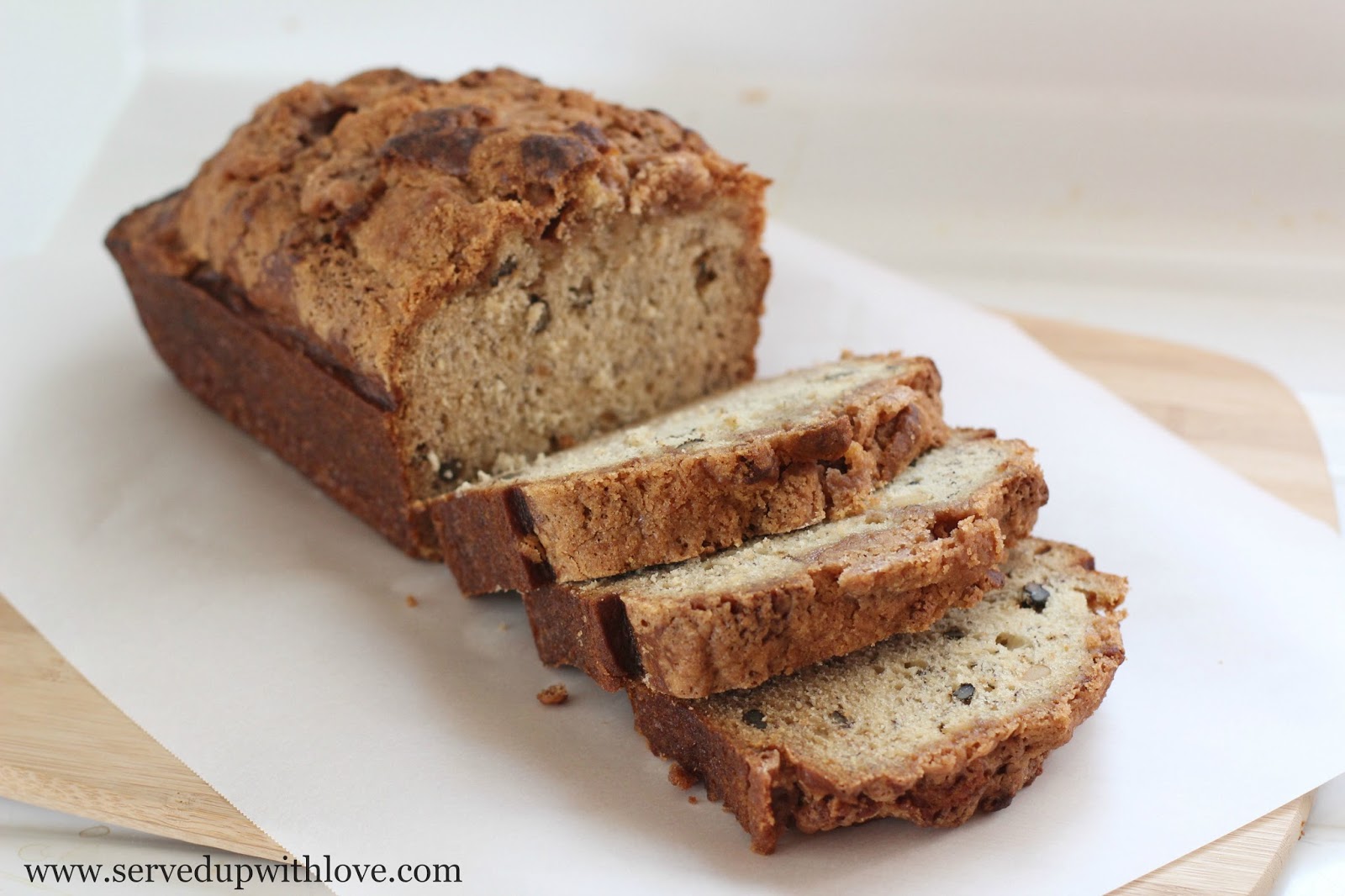 Served Up With Love Cinnamon Crumb Banana Bread