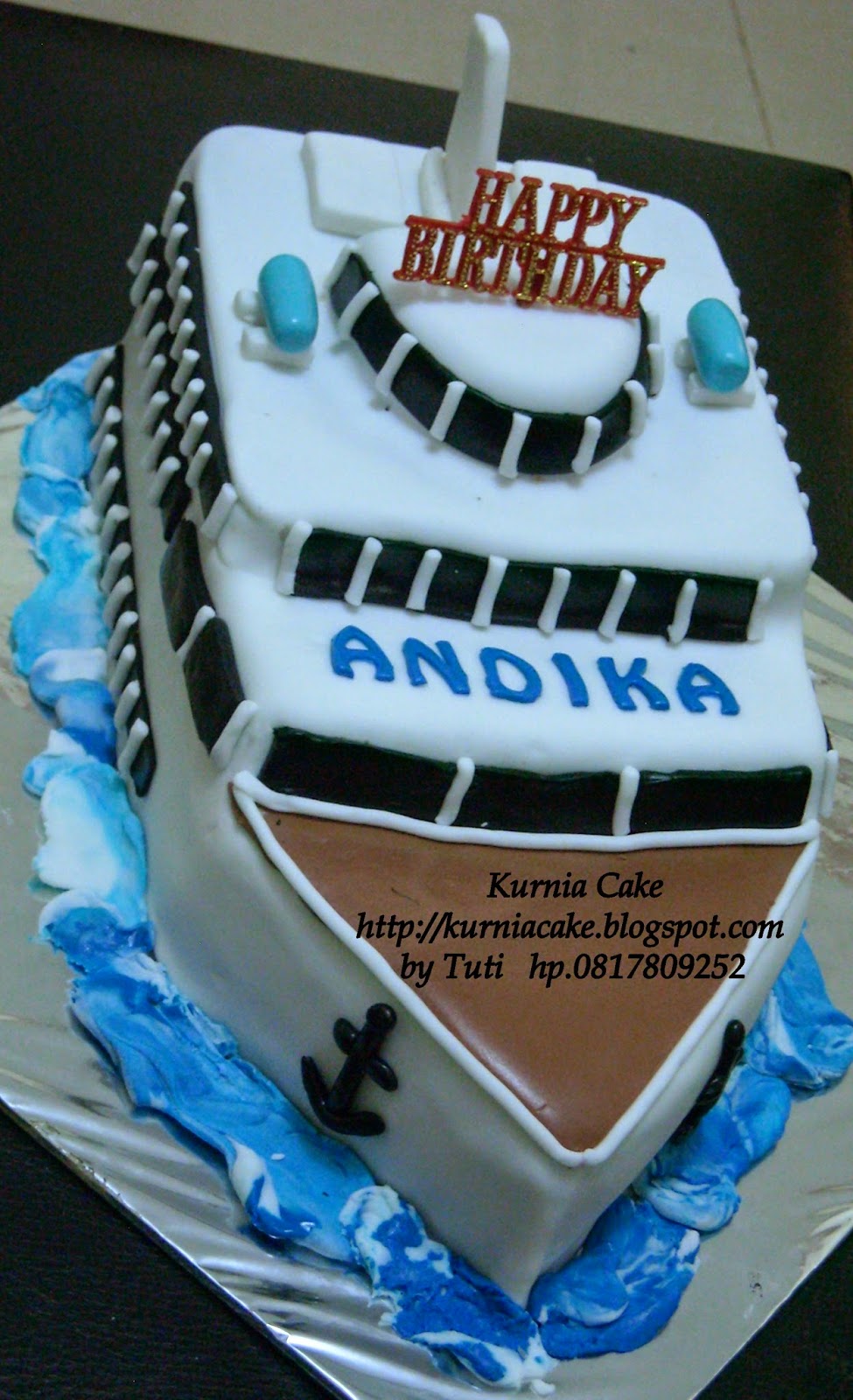 Ship Cake alias Cake Kapal Kurnia Cake