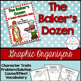 The Baker's Dozen is a beautifully illustrated book for the holiday season. This book study includes graphic organizers for characterization, cause and effect, and main idea. If you are studying legends, I highly recommend this book about Dutch Colonial New York.