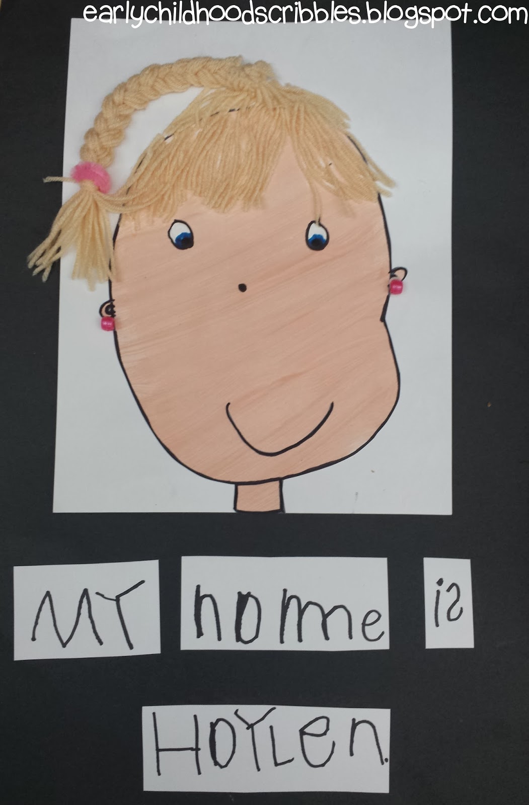 early-childhood-scribbles-preschool-self-portraits