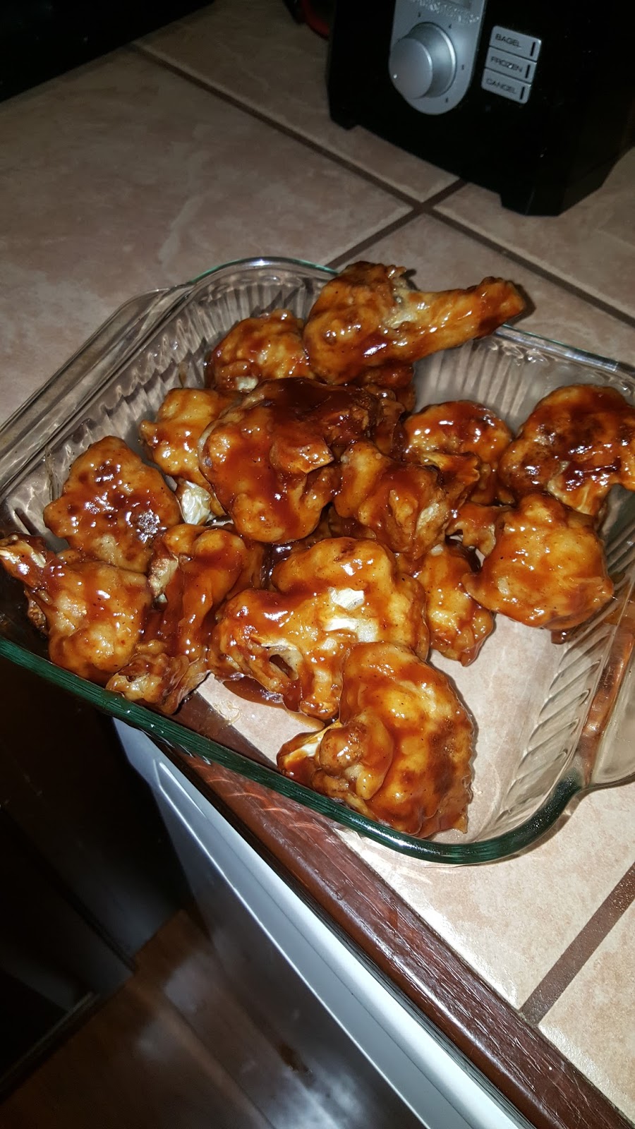 Vegan Food Fried Cauliflower wings