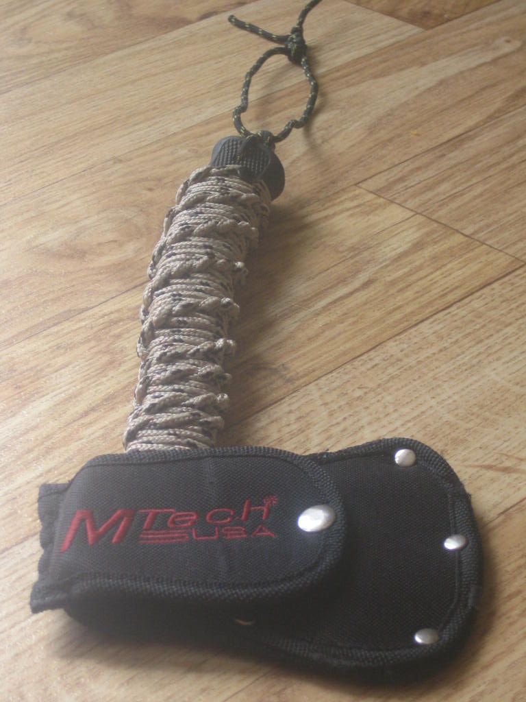 EVERYTHING PARACORD UK 550 paracord handle wrap half cobra spiral.