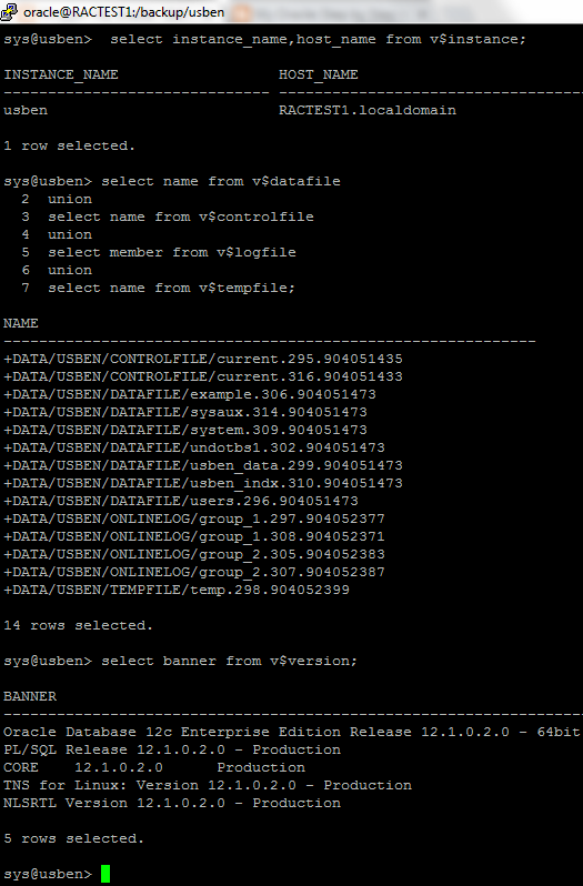 Oracle rman convert asm to file system maztruth