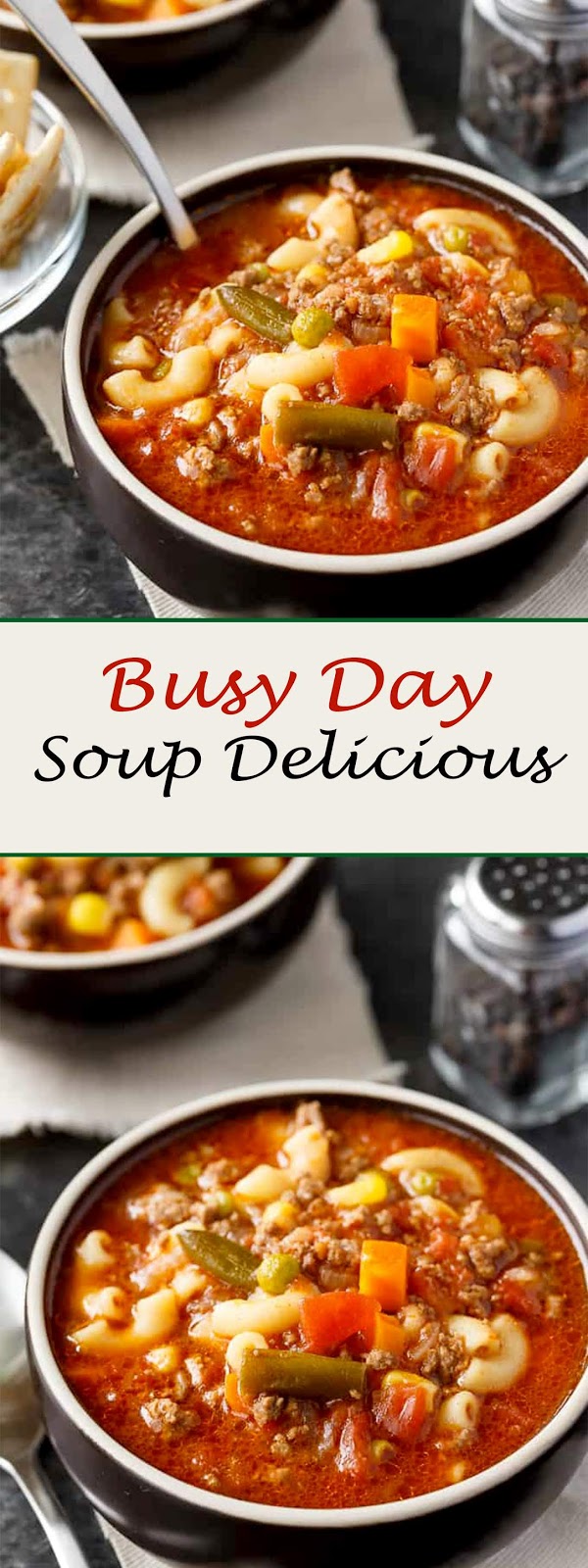 Busy Day Soup Delcious - Me Tasty