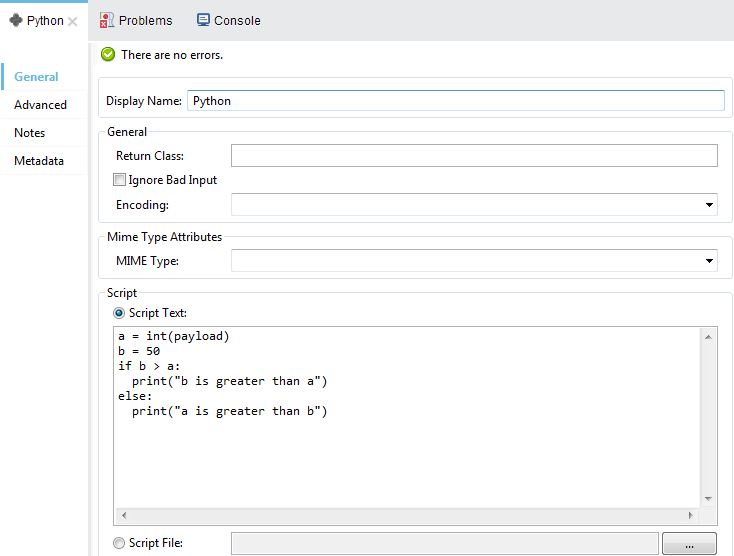Python Transformer in Mule Python Script in Mule goformule