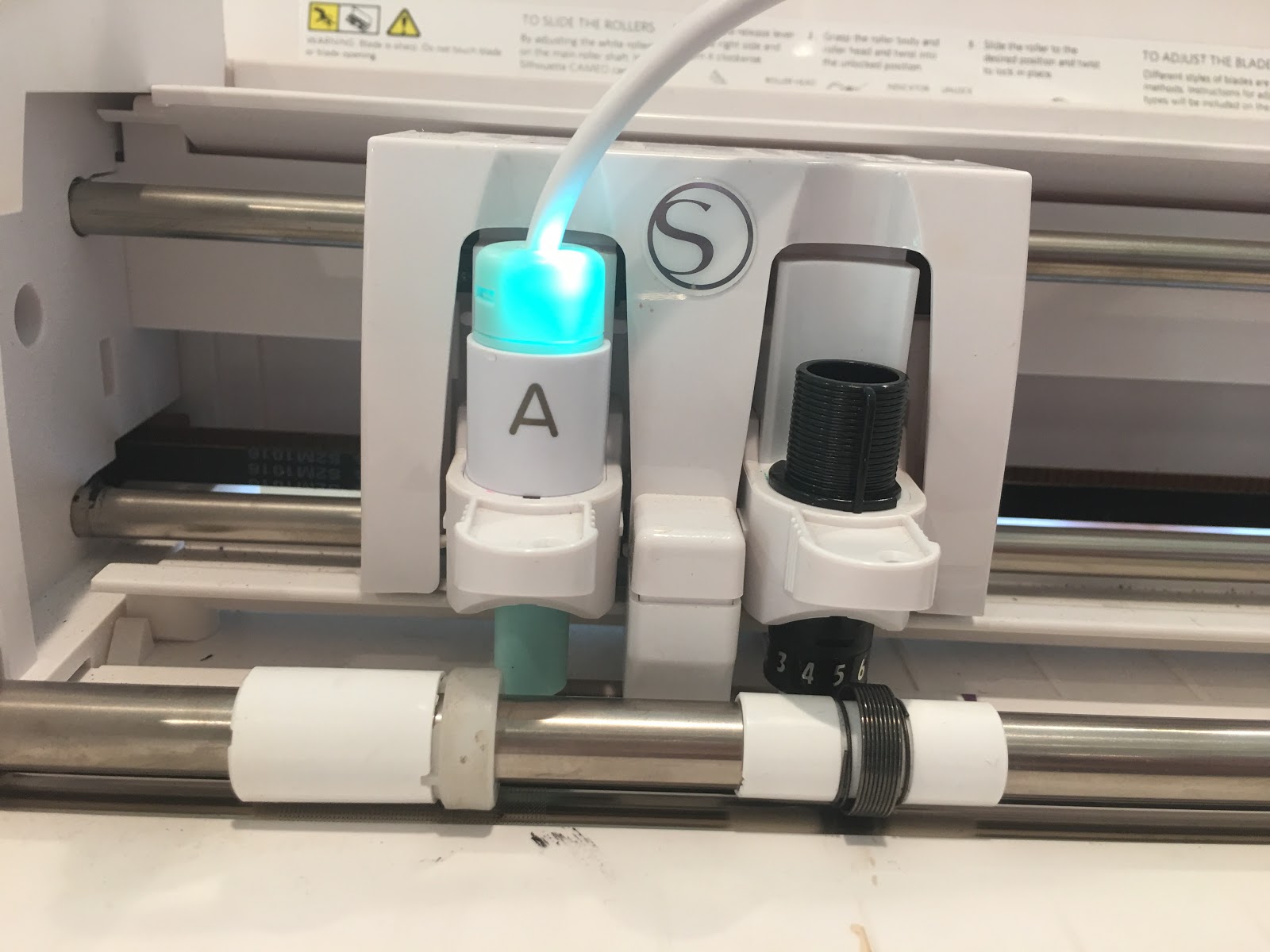 How to Foil on a Vinyl Decal with Silhouette and Foil Quill