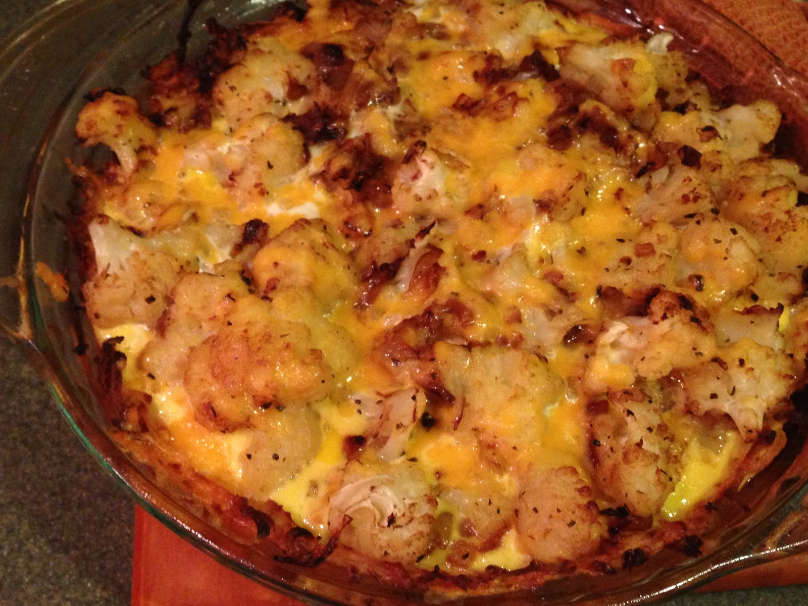 Some Sugar Added Moosewood Cauliflower Cheese Pie