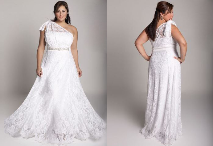 Plus Size Dresses Bride's Wedding Gown Ideas | women and wedding attires