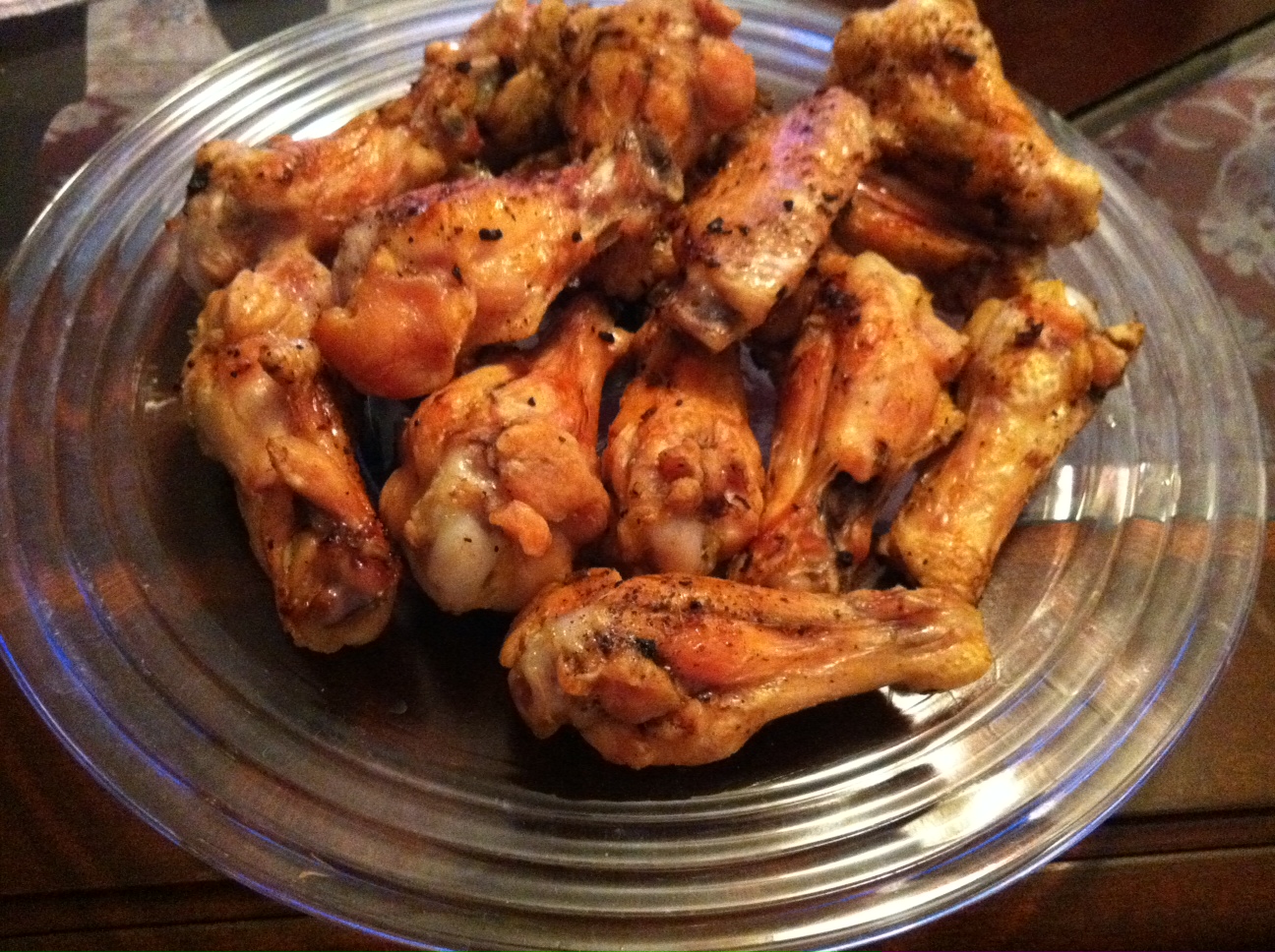 Dining With Lee Pizza and Baked Chicken Wings