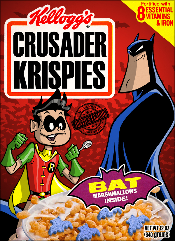 The Dork Review Rob's Room Breakfast (Cereals) of Champions! by Phil Postma