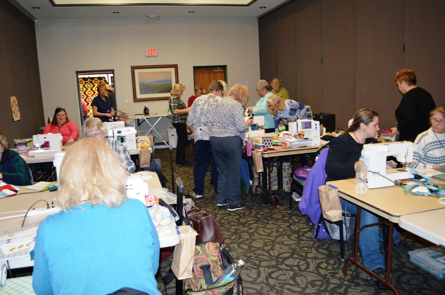 Happy Quilting Cedar Chest Quilt Retreat Good Times Teaching!!!