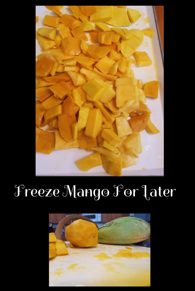 Freeze Your Mango For Later Video What's Cookin' Italian Style Cuisine