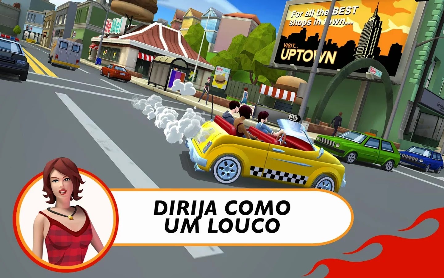 Crazy Taxi ™ City Rush v1.0.3 Apk + Data [Mod Money]