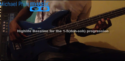 Nigerian highlife bass guitarist