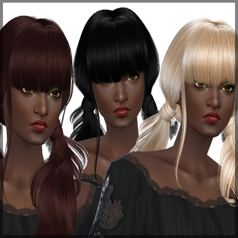 My Sims 4 Blog Hair Retexture For Females By Dachs