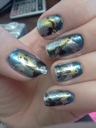koi fish gold silver nails nail colors touch