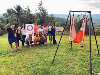 aeroyoga, yoga aereo, aerial yoga, pilates, fitness, yoga, air yoga, puerto rico, cursos, clases, talleres, workshop, fly, flying, formacion, teacher training yoga aerea