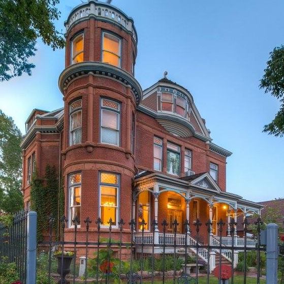 USA Denver, Colorado The Lumber Baron Inn & Garden Denver’s Mystery