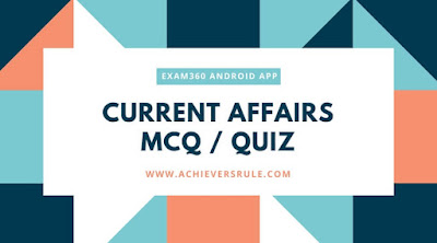 Daily Current Affairs Quiz - 16th May 2018 Daily Current Affairs Quiz - 16th May 2018