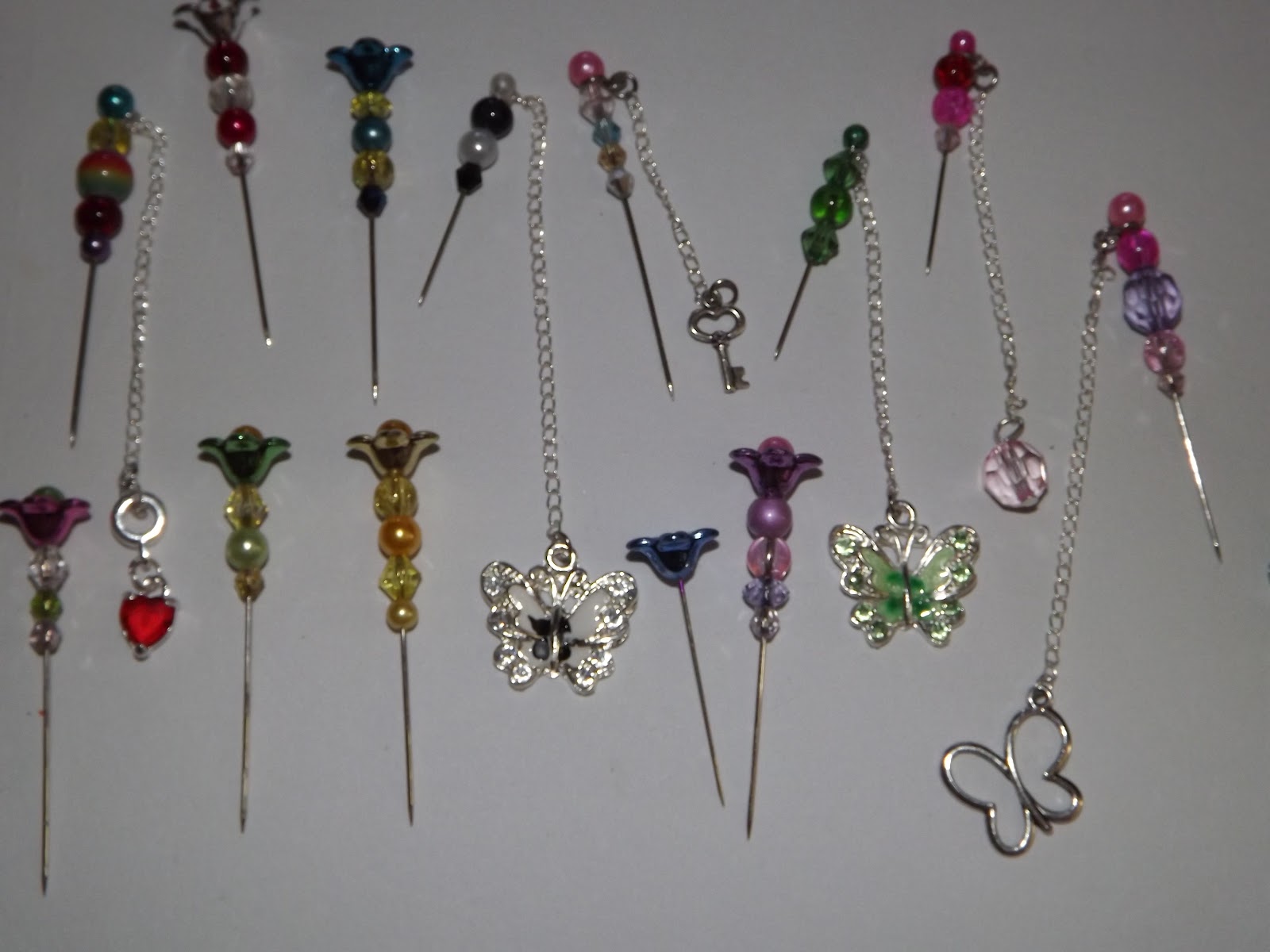 CraftyCrafter Home Made Decorative Pins