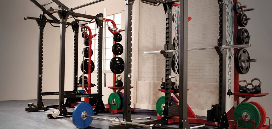 Feeling the real power - weight lifting with a power rack