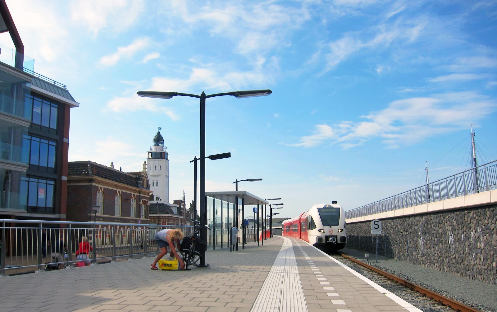 transpress nz Arriva dieselmultipleunit in Harlingen, Netherlands