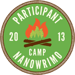 Camp NaNoWriMo 2013 Participant
