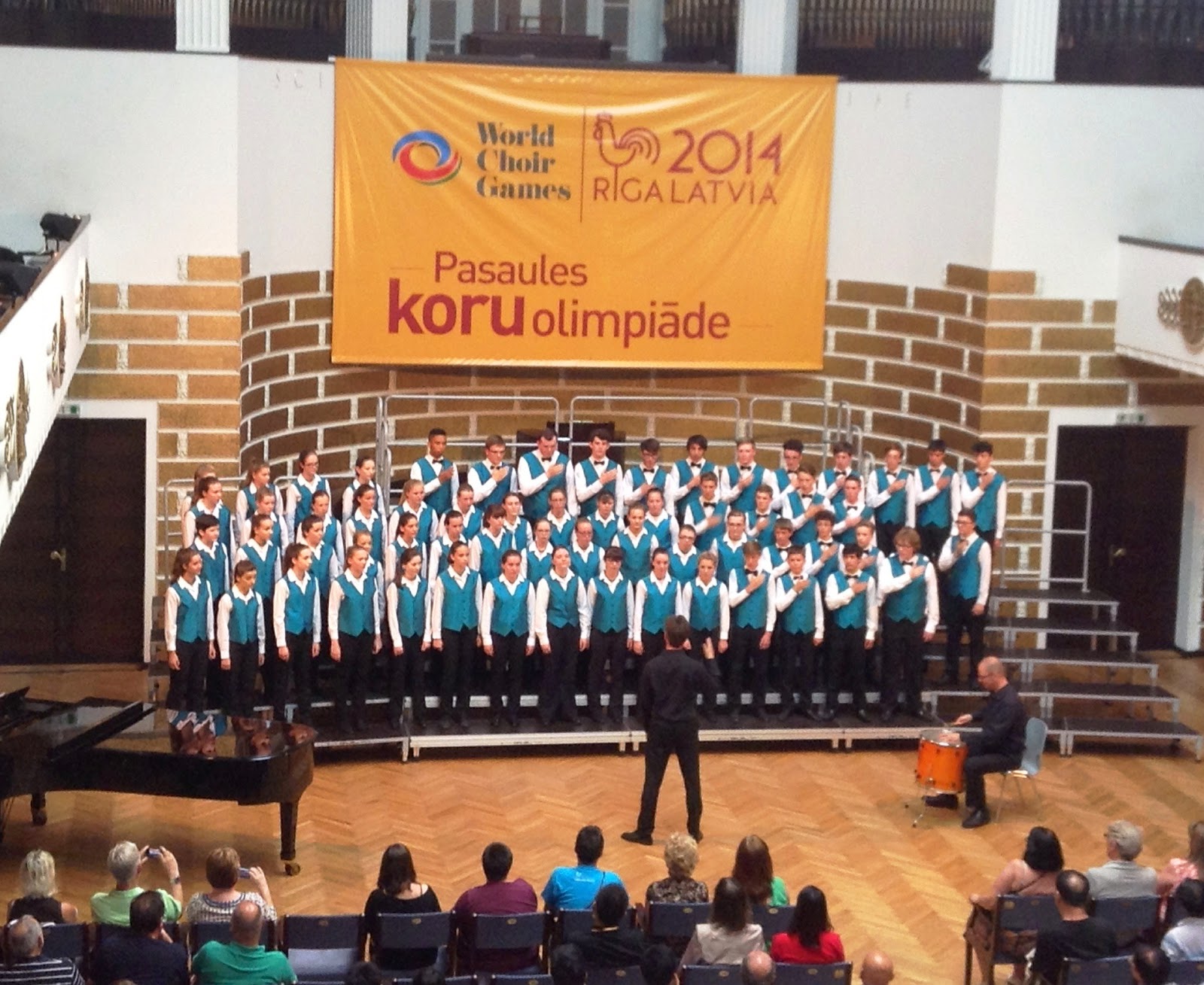 Cantate at the World Choir Games in Riga