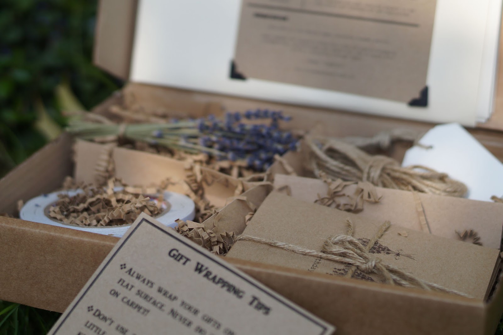 Brown Paper Packages Rustic Wrapping Box Review + Giveaway Sophie in