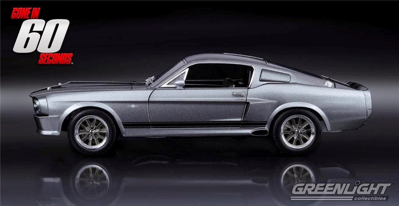 Greenlight Gone In 60 Sixty Seconds 1967 Shelby Gt500 Mustang Eleanor 1