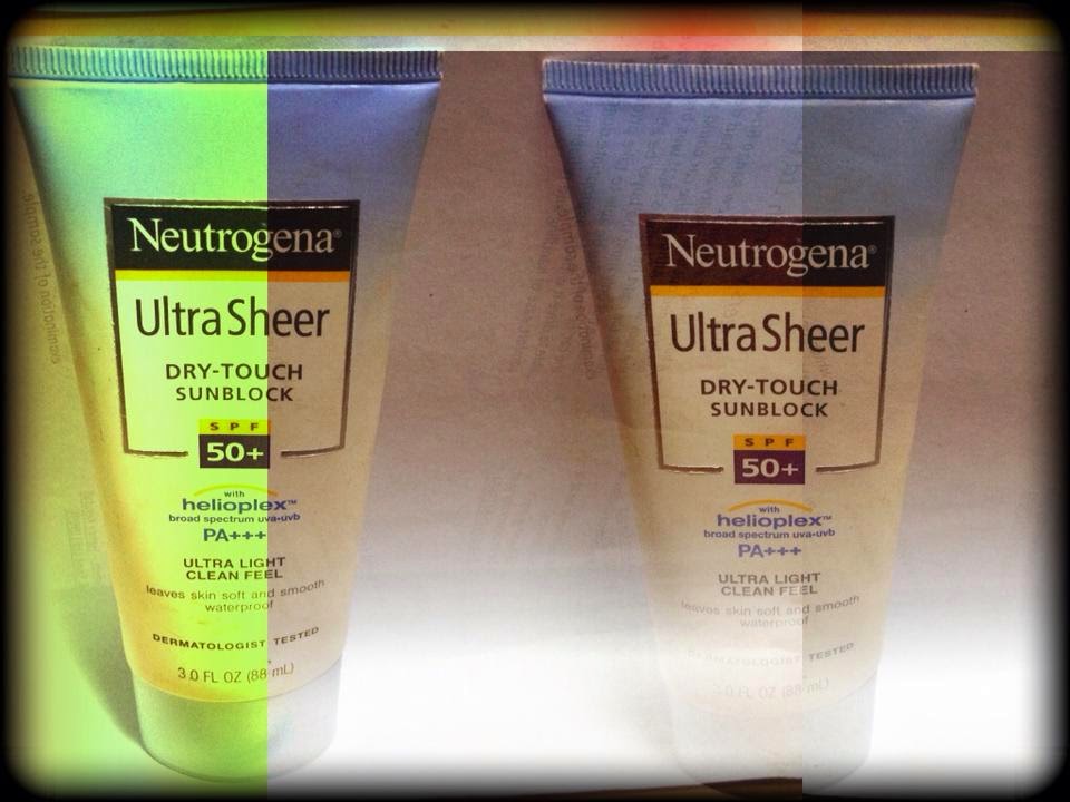 neutrogena ultra sheer dry touch sunblock review