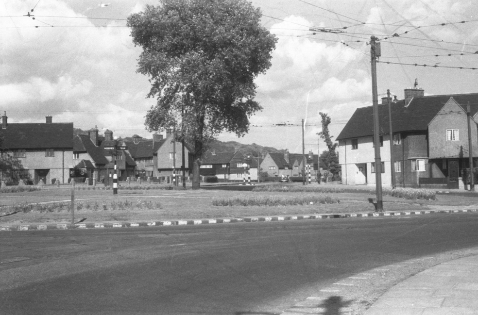 The Progress Estate, Eltham, SE9 Trams at Well Hall Roundabout