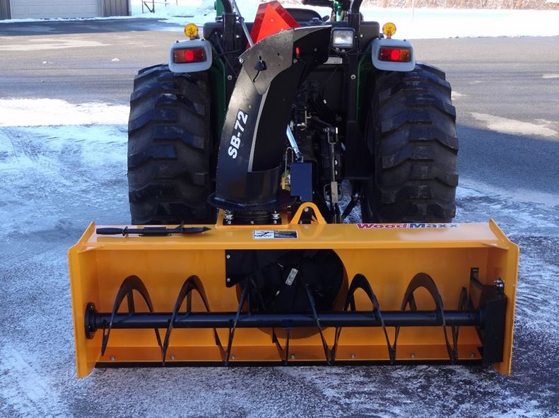 Wood Maxx SB72 Inch PTO Snowblower