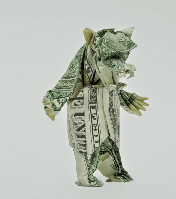 easy dollar bill origami easy arts and crafts ideas