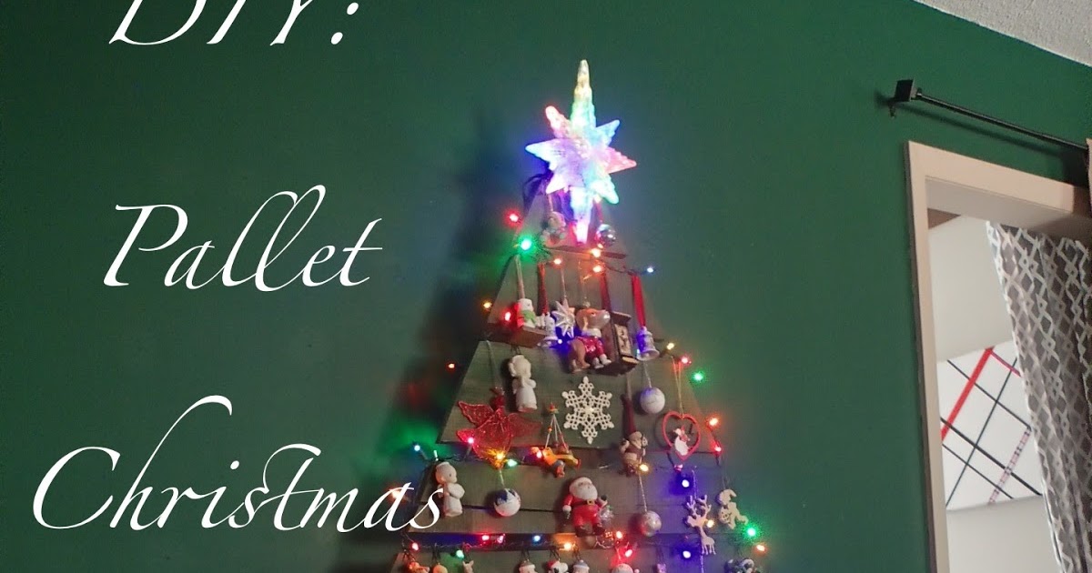 My Little Girl's Dress and more DIY Pallet Christmas Tree/ How to