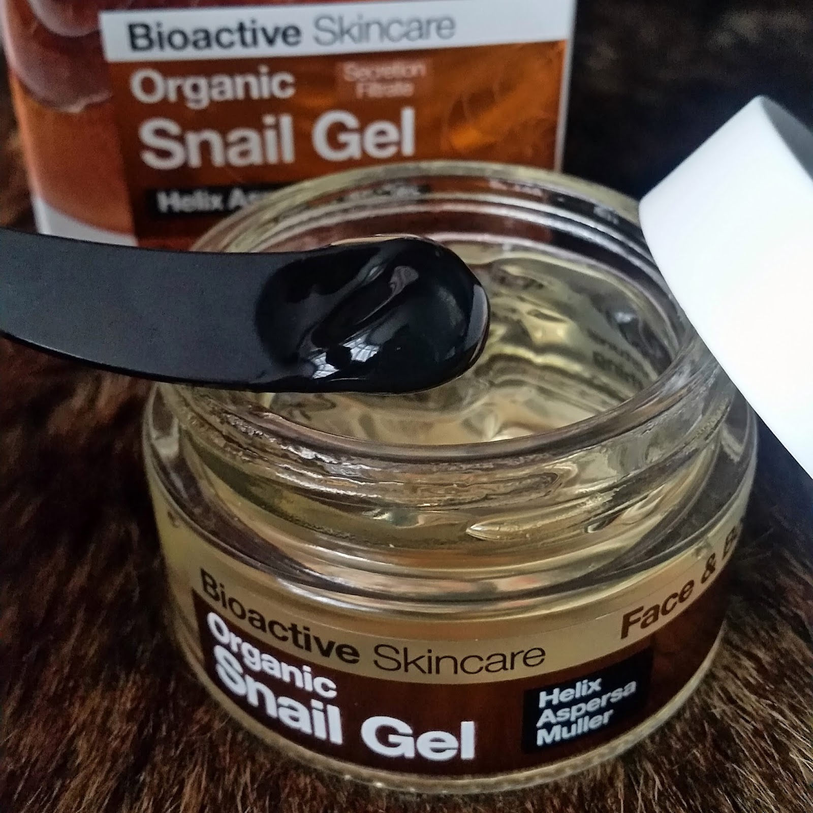 Dr Organic Snail Gel.