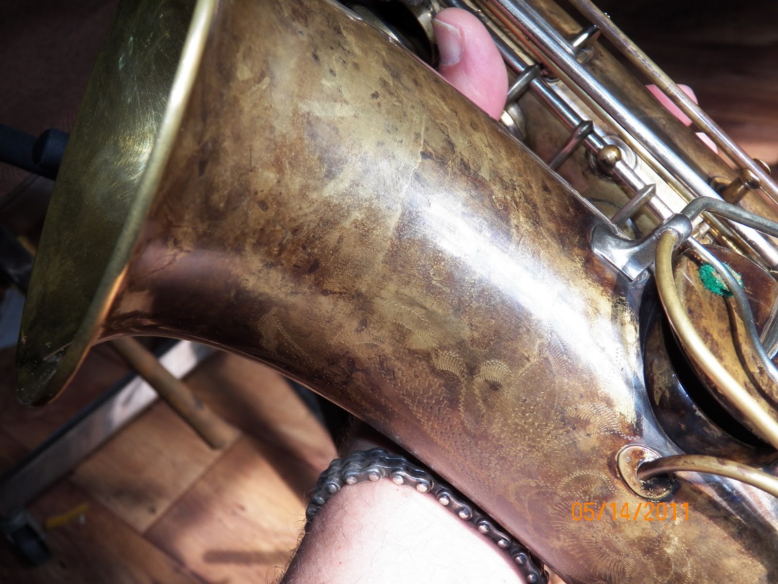 Stuff Sax Removing Lacquer from a Brass Saxophone and Applying a Patina