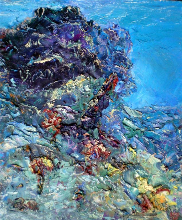 물속에서 그림 그리는 수중 화가 ALEXANDER BELOZOR | 인스티즈