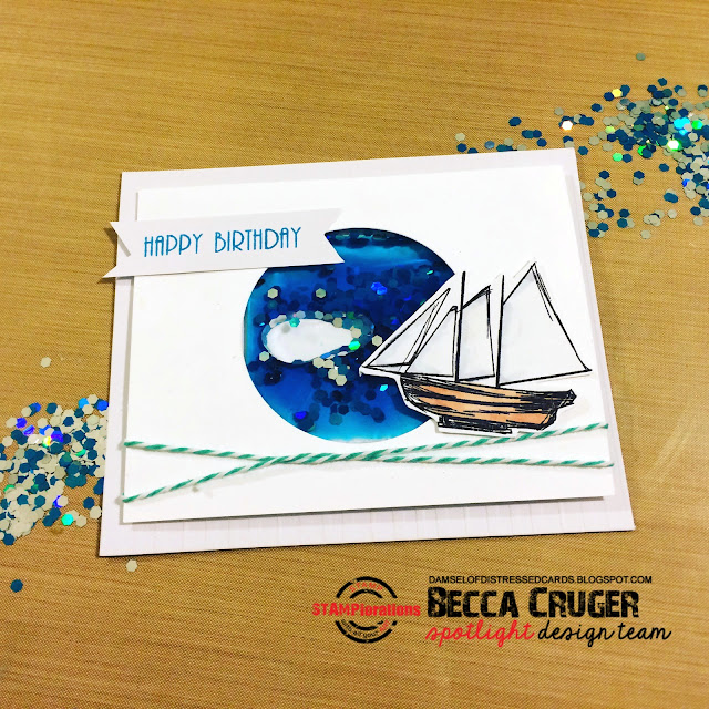 Stamped Sailing Water Shaker Card stamped_sailing_water_shaker_card