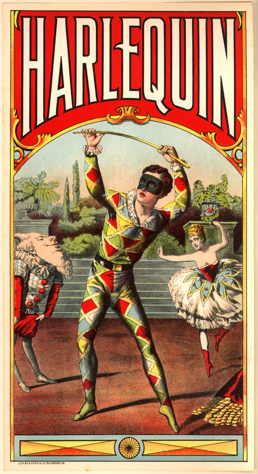 FREE ViNTaGE DiGiTaL STaMPS Free Vintage Printable Harlequin   FREE ViNTaGE DiGiTaL STaMPS Free Vintage Printable Harlequin