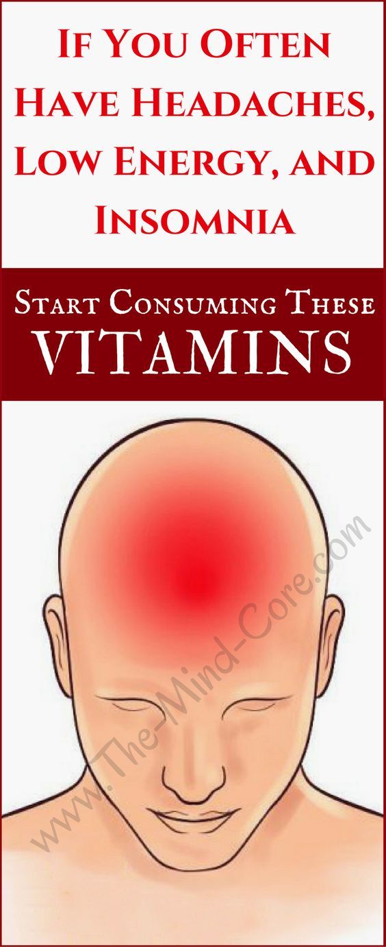 ATTENTION Do You Often Have Headaches, Low Energy and Insomnia?! You