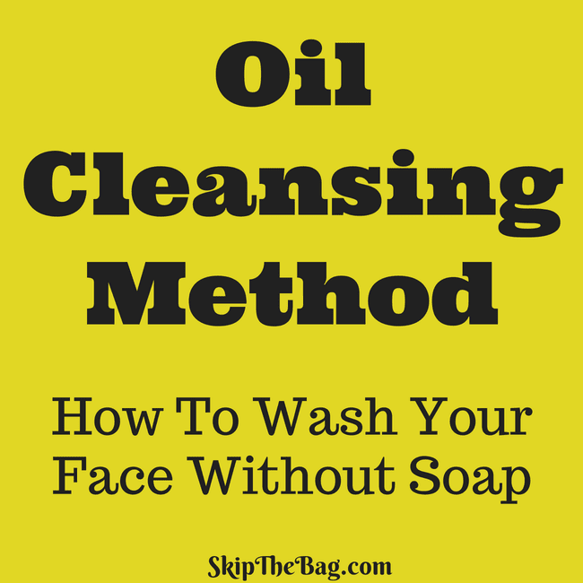 Oil Cleansing Method. A way of washing your face without soap. DIY and easy. My face has never looked so good!