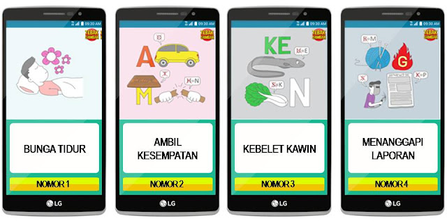 Kunci Jawaban Permainan Tebak Gambar Level 31 Raga Soal