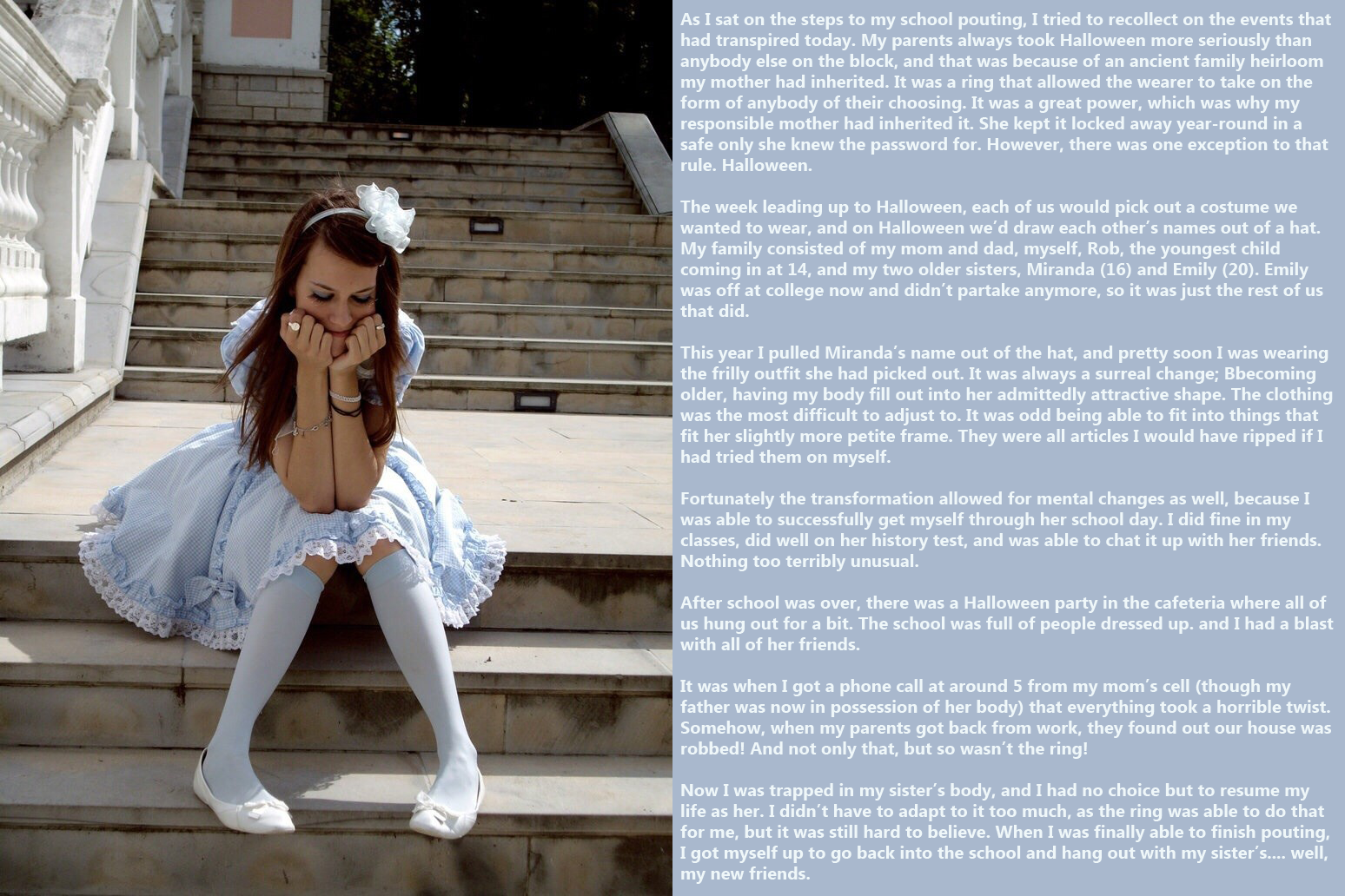 Letty's TG Captions The Worst Halloween