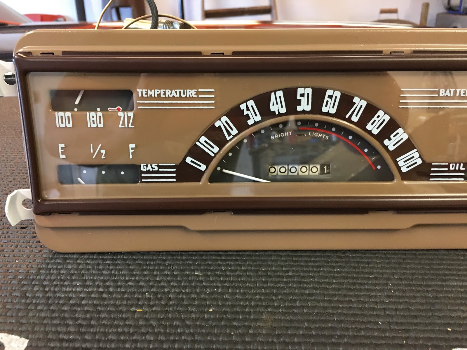 Marks Vintage Speedometers And Gauges Sold Clusters