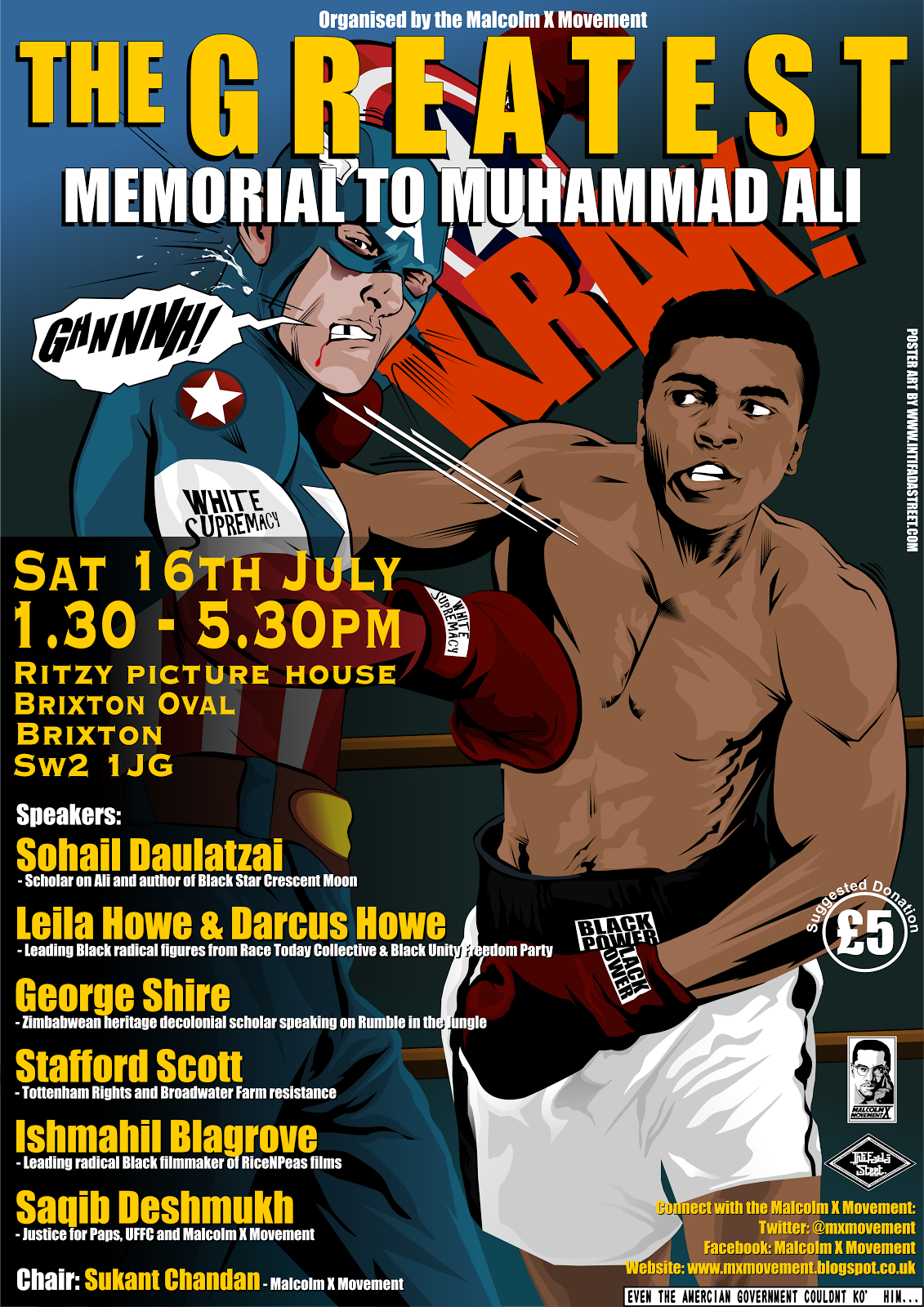 MXM event: Muhammad Ali memorial event