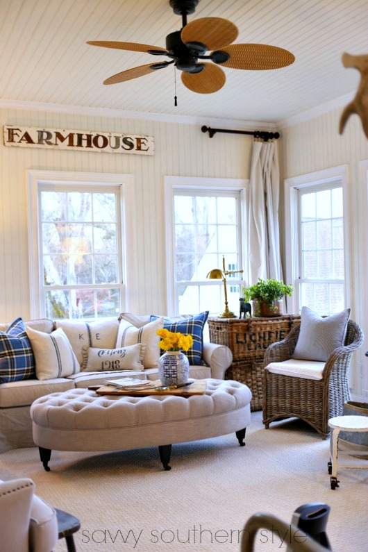 Savvy Southern Style Brighter Sunroom Reveal