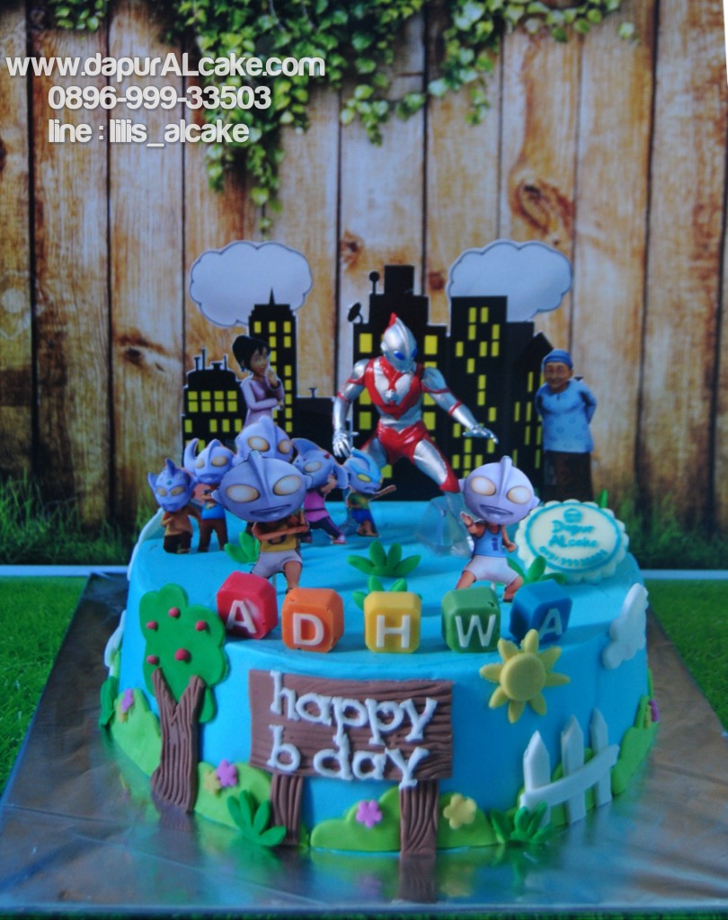 Simple Mudah Menghias Kue Ulang Tahun Ultraman Dekorasi Kue Ulang Tahun