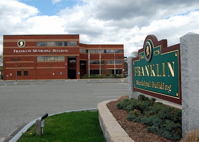 Franklin Municipal Building, location for the Town Council meetings